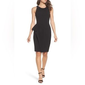 NWT Embellished Ruffle Sheath Dress